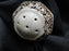 Mason's Vista Brown, Scene: Salt OR Pepper Shaker, 7 Holes, 3", Repaired, As Is