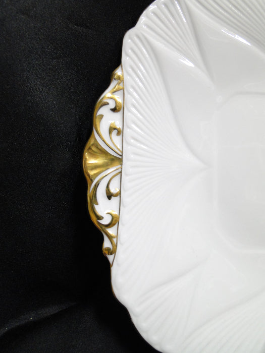 Shelley Regency, Gold Trim: Square Handled Cake Plate, 9 5/8", Dainty