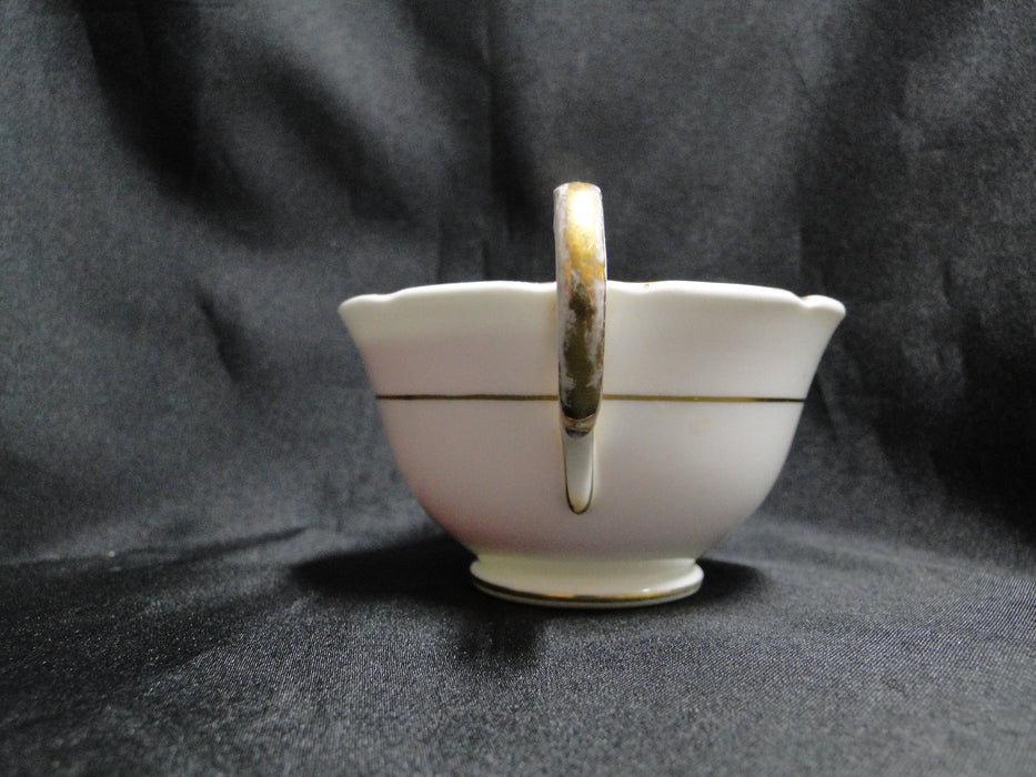 Aynsley Burgundy & Gold, Multicolored Florals: Cup & Saucer Set, 2 1/8"