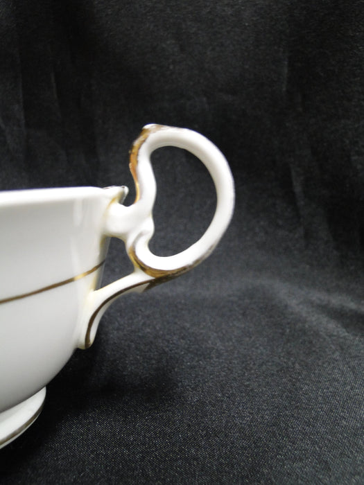 Aynsley Burgundy & Gold, Multicolored Florals: Cup & Saucer Set, 2 1/8"