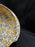 Royal Winton Gold Leaves Chintz: Round Dish w/ Handles, 5 3/8", Crazing