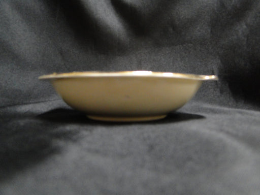 Royal Winton Gold Leaves Chintz: Round Dish w/ Handles, 5 3/8", Crazing