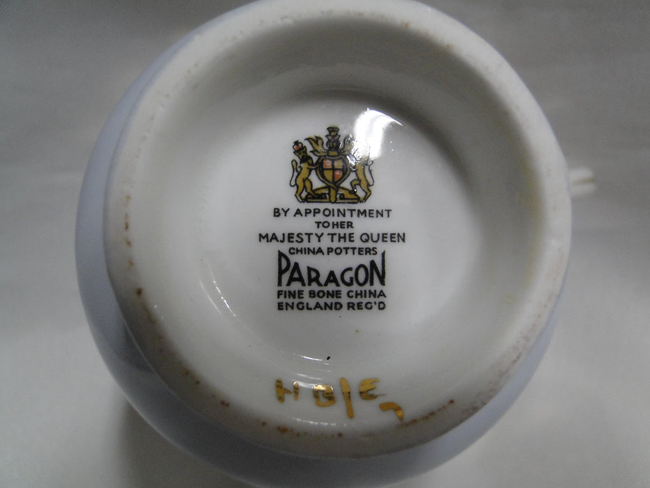 Paragon By Appointment to the Queen, Light Blue, Florals: Cup & Saucer Set, 3"
