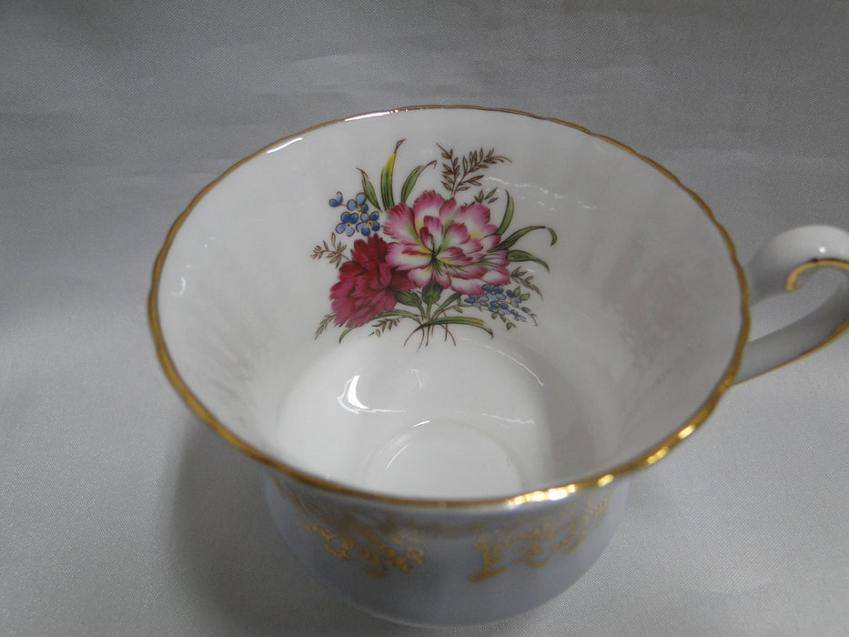 Paragon By Appointment to the Queen, Light Blue, Florals: Cup & Saucer Set, 3"