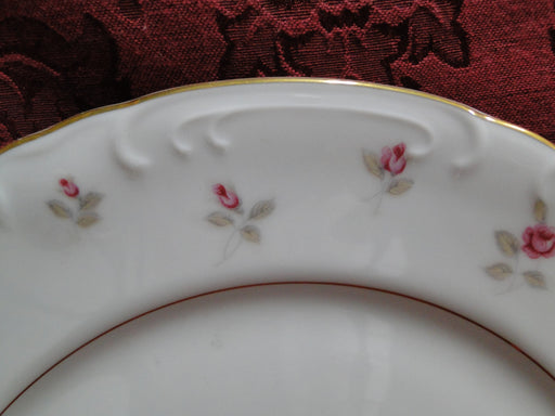 Royal Court Du Barry: Rose Center, Roses on Rim: Bread Plate, 6 1/4"