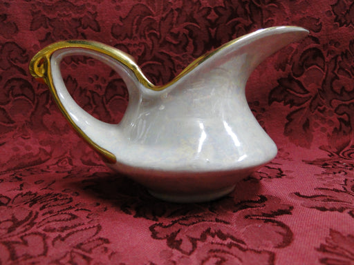 Pearl China Co Pea9, Pearlized Lusterware, Gold Trim, Sugar & Creamer Set