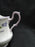 Rosina Queen's Harebell, Blue Flowers, Purple Trim: Creamer / Cream Pitcher