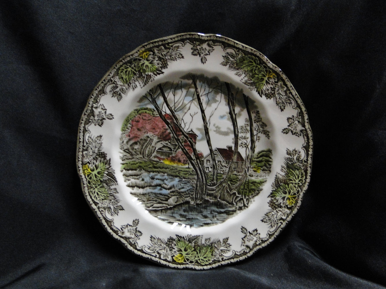 Johnson Brothers Friendly Village, England: Round Salad Plate (s), 7 5/8"