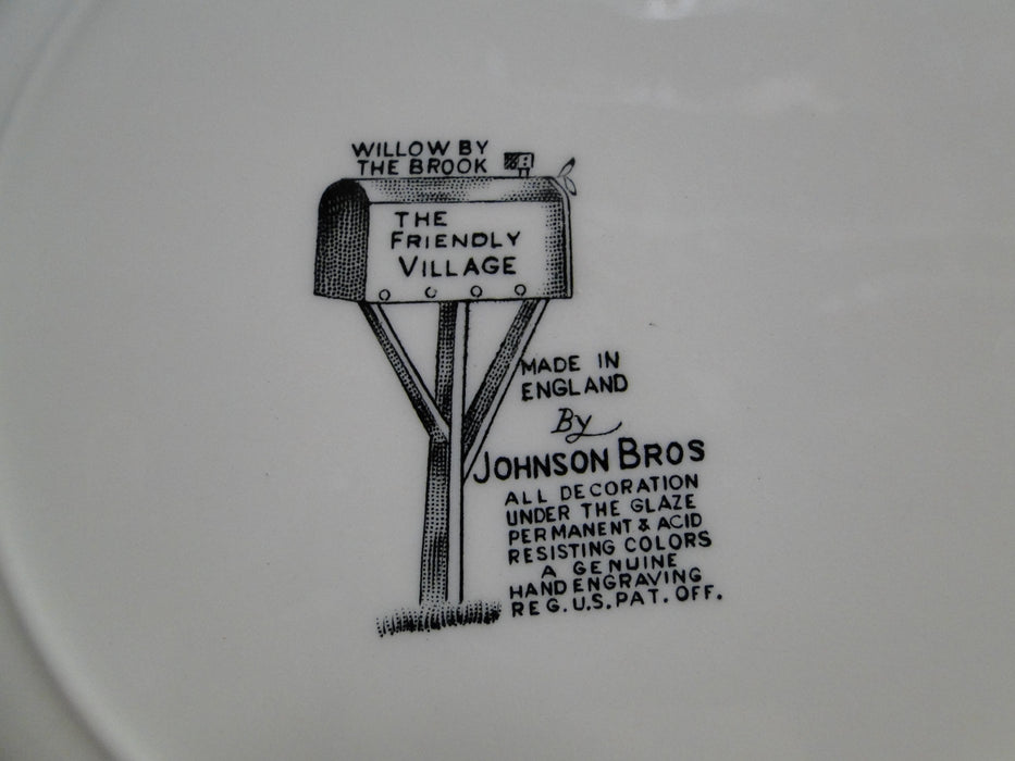Johnson Brothers Friendly Village, England: Round Salad Plate (s), 7 5/8"