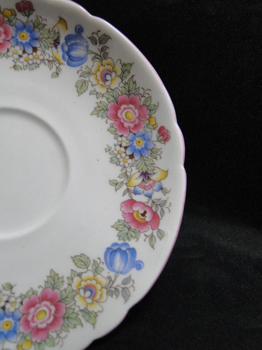 Shelley Pompadour, Florals: Cup & Saucer Set (s), 2 5/8", Gainsborough