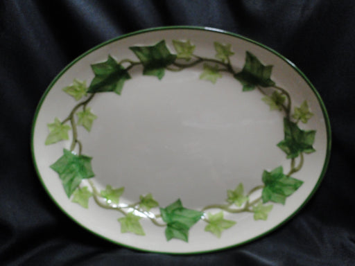 Franciscan Ivy (USA), Green: Oval Serving Platter, 13 1/8" x 10 1/8"