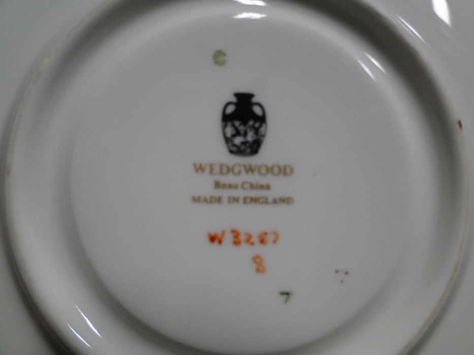 Wedgwood Appledore, Fruit Basket, Aqua Laurel: Cup & Saucer Set, 2 1/4" Tall