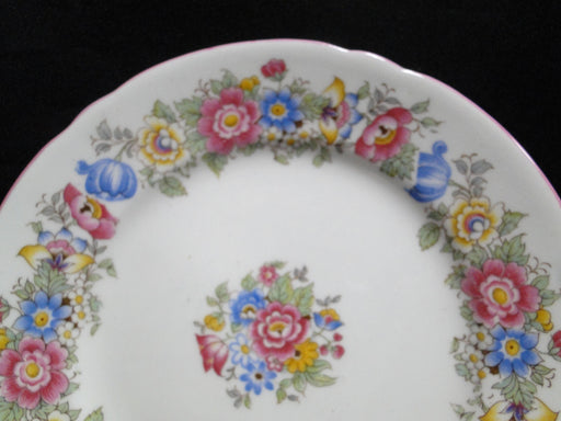 Shelley Pompadour, Florals: Bread Plate (s), 6", Gainsborough