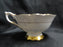 Royal Stafford Gold Flowers on Yellow Band: Cup & Saucer Set, 2 1/4" Tall