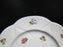 Shelley Rose, Pansy, Forget-Me_Not, Blue Trim: Salad Plate, 8 1/4", Dainty