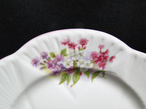 Shelley Stocks, Pink Flowers & Trim: Salad Plate, 8 1/8", As Is, Dainty