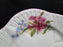 Shelley Stocks, Pink Flowers & Trim: Bread Plate, 6", As Is, Dainty
