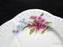 Shelley Stocks, Pink Flowers & Trim: Bread Plate, 6", As Is, Dainty