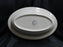 Franciscan Ivy (USA), Green: Divided Serving Bowl, 12 1/4", Nicks on Trim