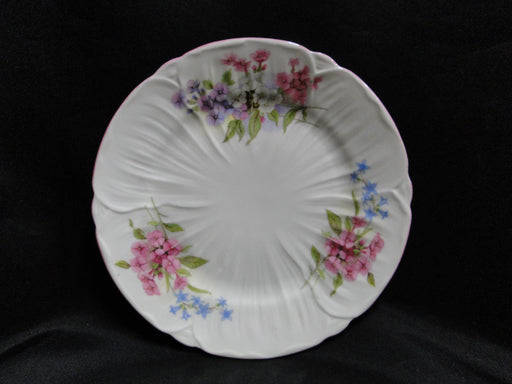 Shelley Stocks, Pink Flowers & Trim: Bread Plate, 6", Oleander