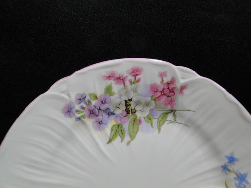 Shelley Stocks, Pink Flowers & Trim: Bread Plate, 6", Oleander