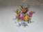 Raynaud RYD2: Tan Rim, Floral Center, Rose Trim: Oval Serving Bowl (s), 9 3/4"