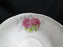 Bell China Lady Alexander Rose, Pink: Open Sugar Bowl, 3 1/2" x 2 1/8" Tall