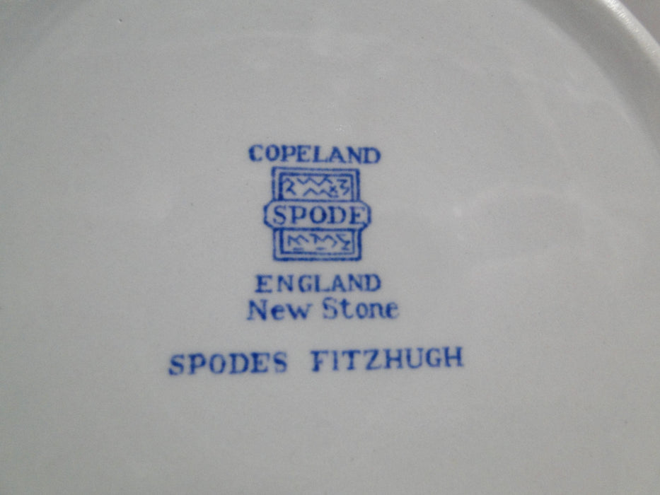 Copeland Spode's Fitzhugh Blue: Lowestoft Sugar Bowl Only, 4" Tall