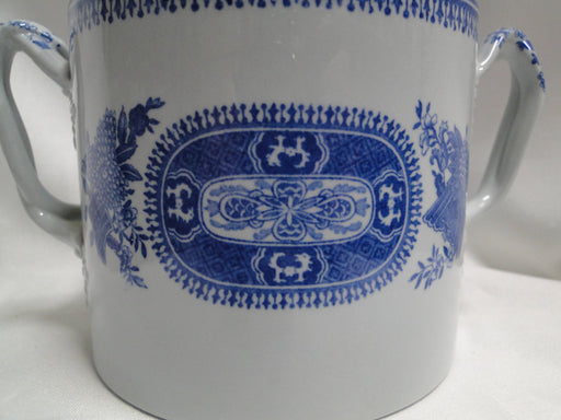 Copeland Spode's Fitzhugh Blue: Lowestoft Sugar Bowl Only, 4" Tall