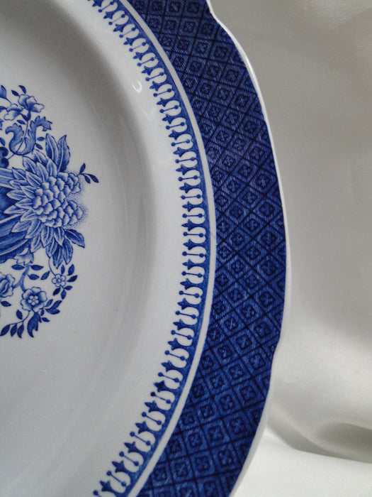 Copeland Spode s Fitzhugh Blue Dinner Plate s 10 1 4 10 3 8