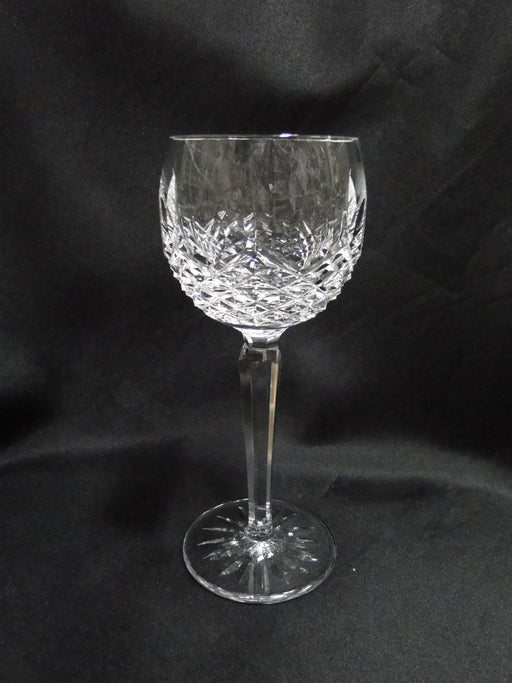 Waterford Crystal Kenmare, Cut Ovals & Squares: Wine Hock (s), 7 3/8" Tall