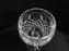 Waterford Crystal Kenmare, Cut Ovals & Squares: Wine Hock (s), 7 3/8" Tall