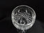 Waterford Crystal Kenmare, Cut Ovals & Squares: Wine Hock (s), 7 3/8" Tall