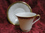 Lenox Eclipse, Ivory, Black Band, Gold Scrolls & Trim: Cup & Saucer Set