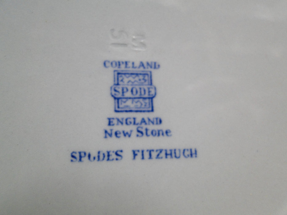 Copeland Spode's Fitzhugh Blue: Rim Soup Bowl (s), 8 1/4"