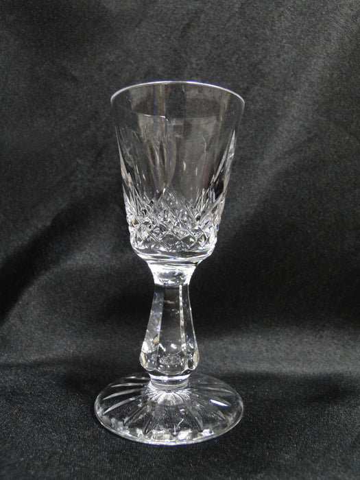 Waterford Crystal Kenmare, Cut Ovals & Squares: Cordial (s), 3 7/8" Tall