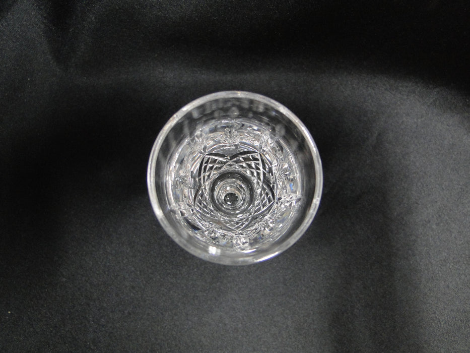 Waterford Crystal Kenmare, Cut Ovals & Squares: Cordial, 3 7/8" Tall, As Is