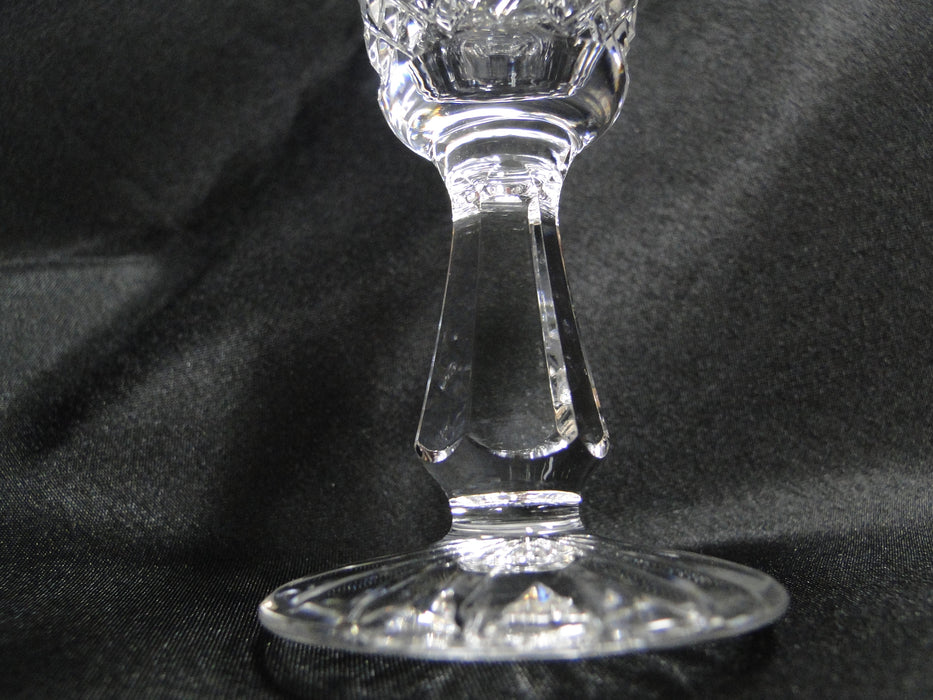 Waterford Crystal Kenmare, Cut Ovals & Squares: Cordial, 3 7/8" Tall, As Is