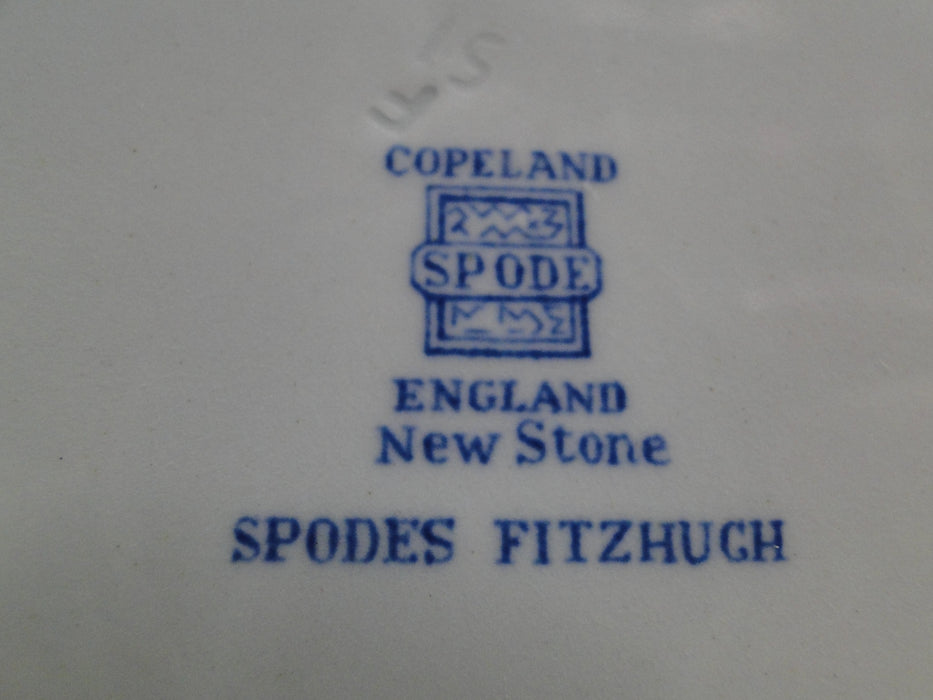 Copeland Spode's Fitzhugh Blue: Rim Soup Bowl, 8 1/4", As Is