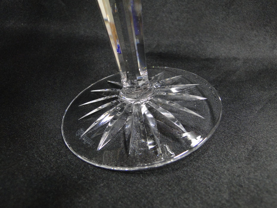 Waterford Crystal Maeve, Vertical & Criss Cross: Water or Wine Goblet, 6 7/8"