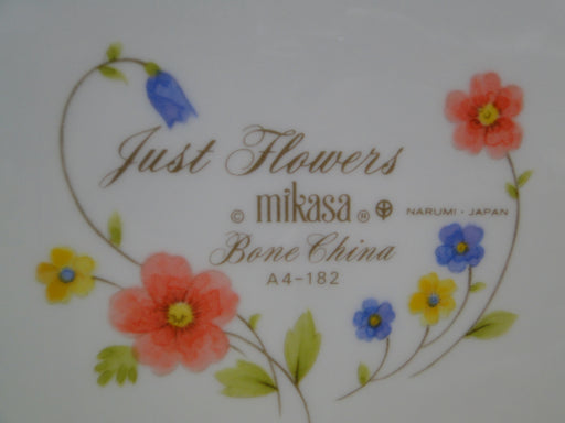 Mikasa Just Flowers, Pink/Blue/Yellow Flowers: Salt Shaker, 4 Holes