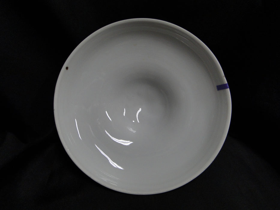 Teichert Meissen Blue Onion, Oval Backstamp: Round Serving Bowl & Lid, As Is