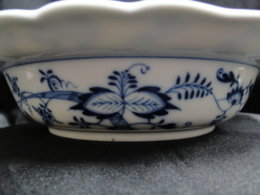 Teichert Meissen Blue Onion, Oval Backstamp: Round Serving Bowl & Lid, As Is