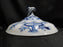 Teichert Meissen Blue Onion, Oval Backstamp: Round Serving Bowl & Lid, As Is