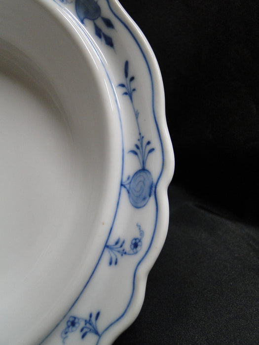 Teichert Meissen Blue Onion, Oval Backstamp: Round Serving Bowl & Lid