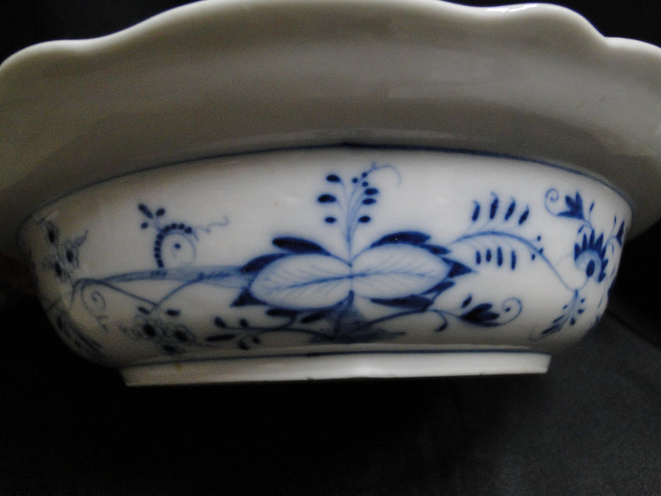 Teichert Meissen Blue Onion, Oval Backstamp: Round Serving Bowl & Lid