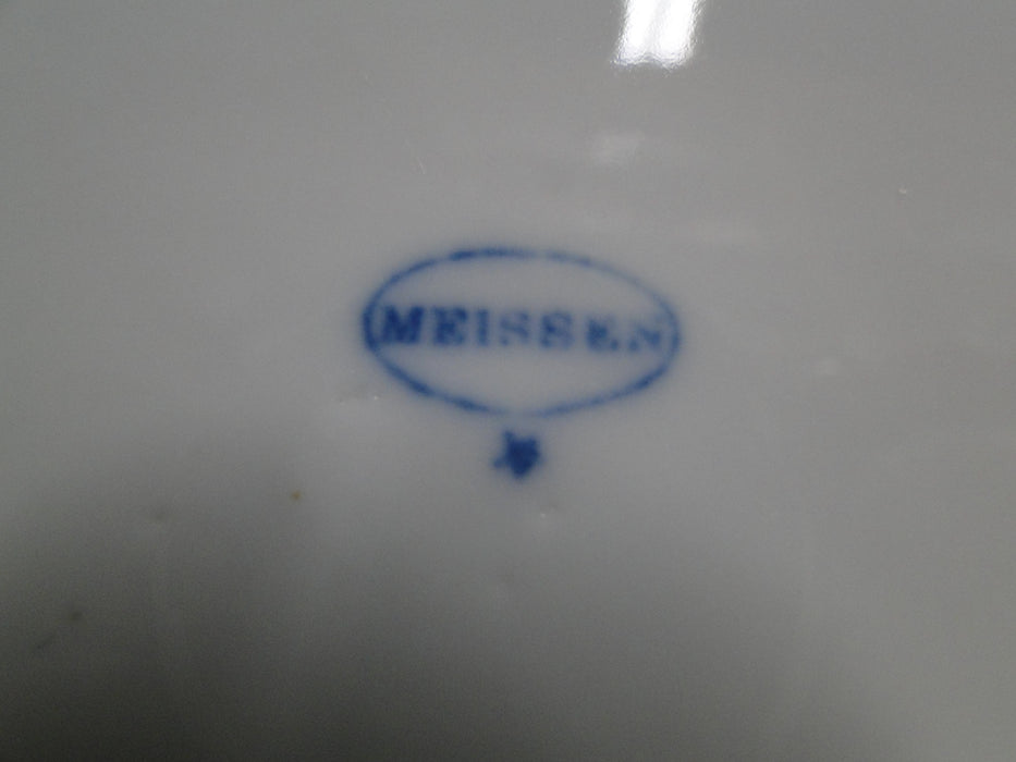 Teichert Meissen Blue Onion, Oval Backstamp: Round Serving Bowl & Lid