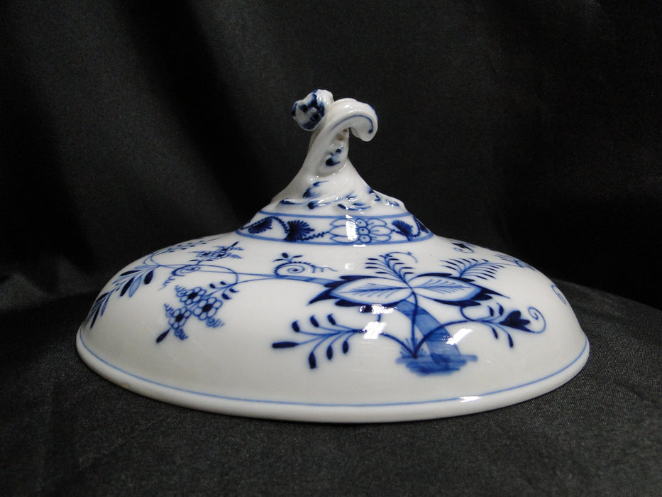 Teichert Meissen Blue Onion, Oval Backstamp: Round Serving Bowl & Lid