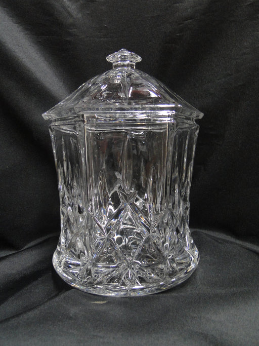 Gorham Lady Anne, No Trim: Hexagonal Biscuit Barrel & Lid, 9" Tall