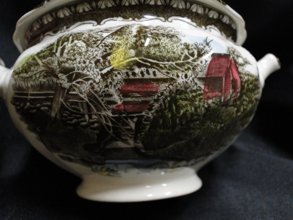 Johnson Brothers Friendly Village, England: Sugar Bowl Only, No Lid, As Is